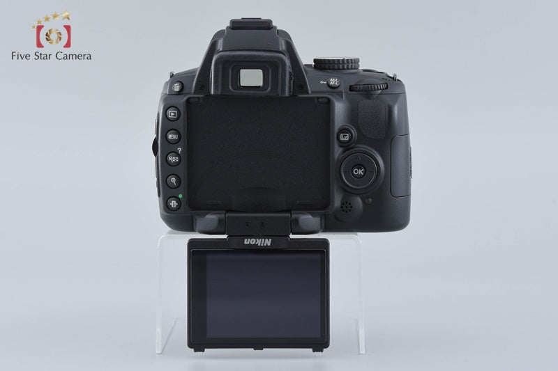 "Shutter count 719" Nikon D5000 12.3 MP DSLR Camera 18-55 55-200 VR Lenses