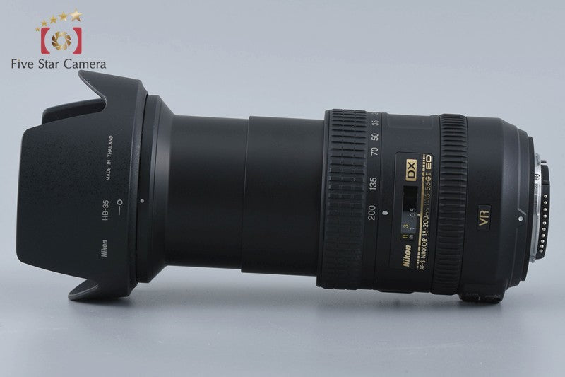 Nikon AF-S DX NIKKOR 18-200mm f/3.5-5.6 G II ED VR