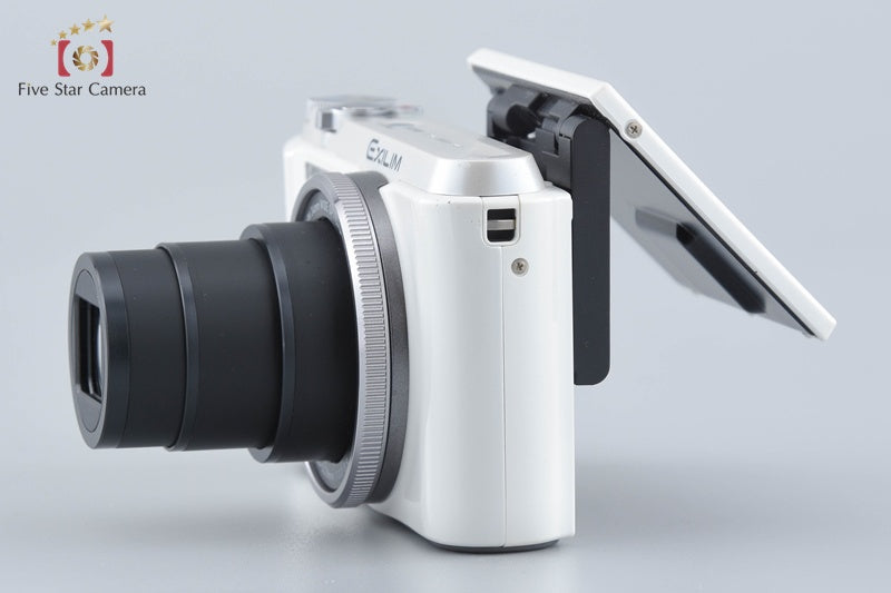 Casio HIGH SPEED EXILIM EX-ZR1300 White 16.1 MP Digital Camera