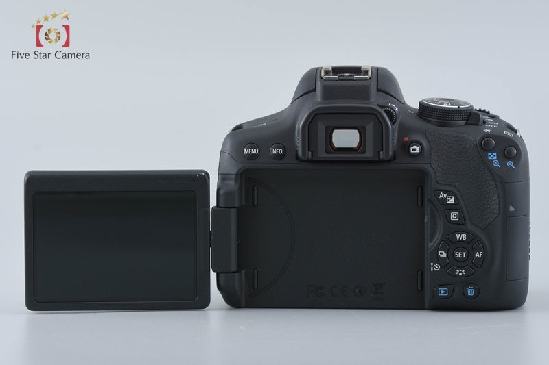 "Count 750" Canon EOS Kiss X8i / Rebel T6i / 750D 24.2 MP DSLR 18-55 55-250 Lens