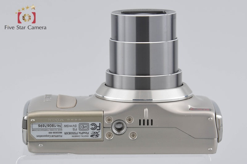 Fujifilm FinePix F550EXR Champagne Gold 16.0 MP Digital Camera w/ Box