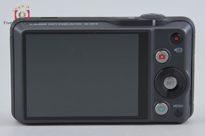 Casio HIGH SPEED EXILIM EX-ZR10 Silver 12.1 MP Digital Camera