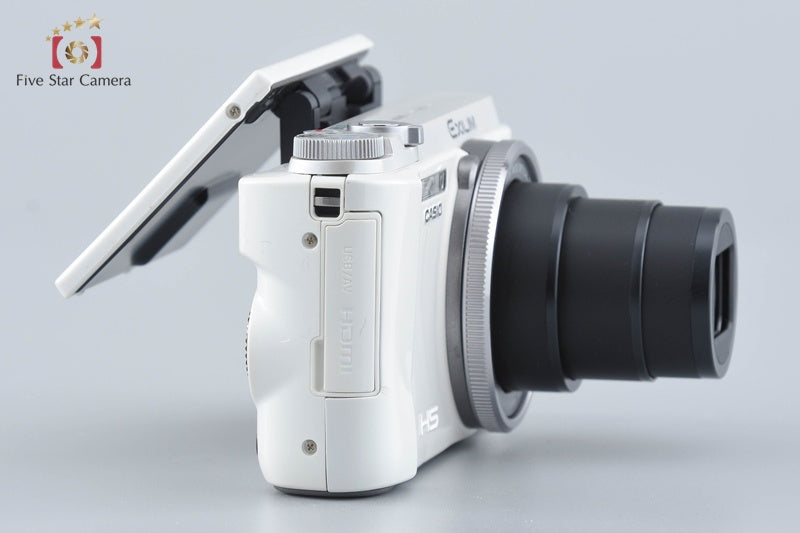 Casio HIGH SPEED EXILIM EX-ZR1300 White 16.1 MP Digital Camera