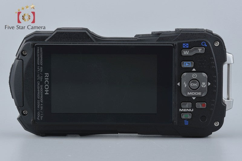 "Shutter count 2,155" Ricoh Pentax WG-30 Black 16.0 MP Waterproof Action Camera