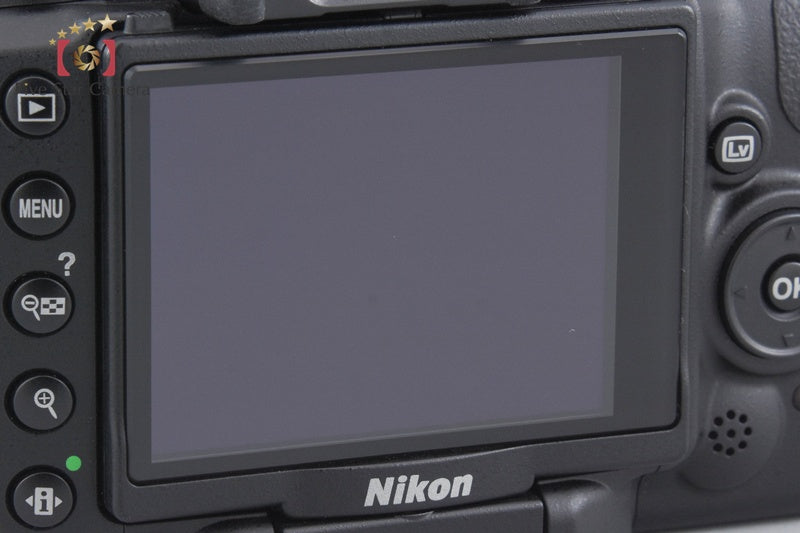 "Count 3,874" Nikon D5000 12.3 MP DSLR Camera 18-55 55-200 VR Lenses