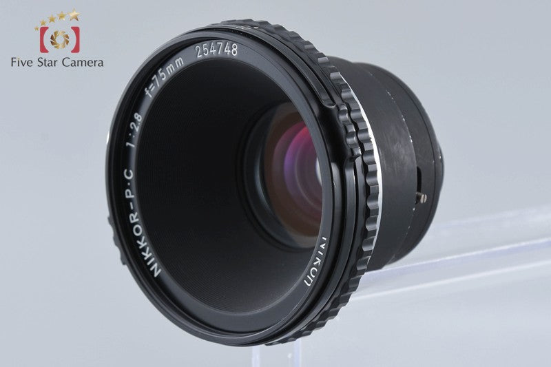 Nikon NIKKOR-P.C 75mm f/2.8 for Zenza Bronica EC S2 S2A