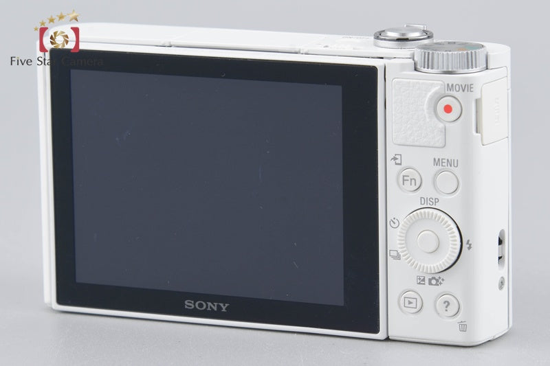 Sony Cyber-shot DSC-WX500 White Digital Camera w/ Box [Japanese Language Only]