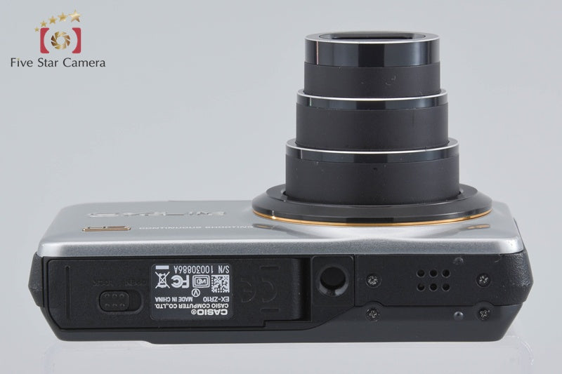 Casio HIGH SPEED EXILIM EX-ZR10 Silver 12.1 MP Digital Camera