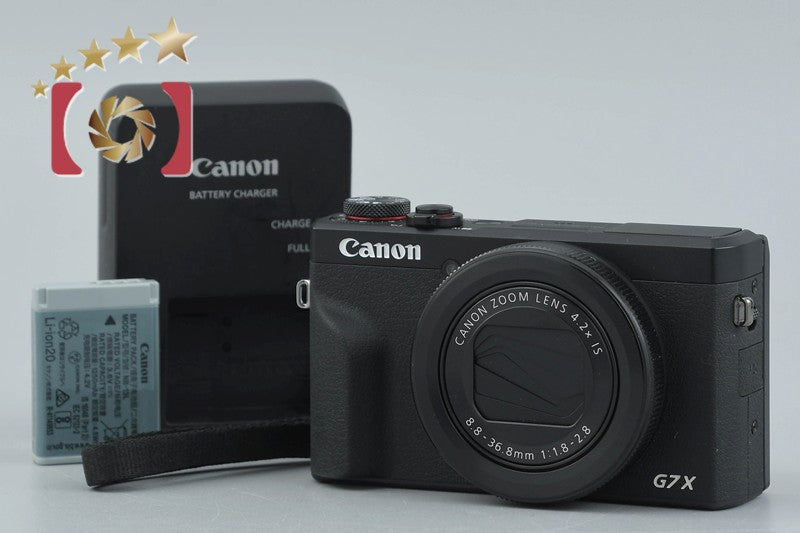 Canon Powershot G7X Mark III Black 20.1 MP Digital Camera