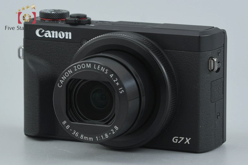 Canon Powershot G7X Mark III Black 20.1 MP Digital Camera
