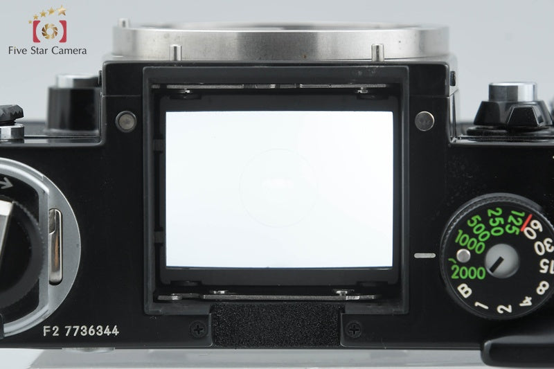 Nikon F2 Photomic A Black 35mm SLR Film Camera Body