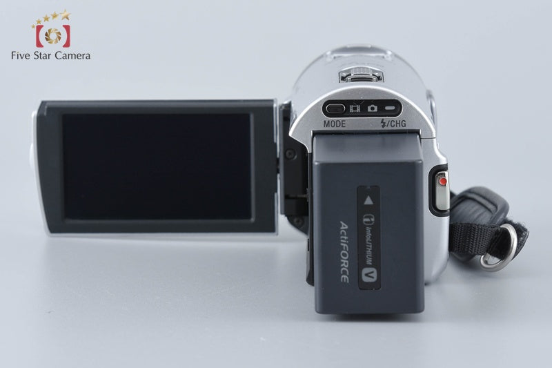 SONY HANDYCAM HDR-CX370V Silver Camcorder Japanese Only