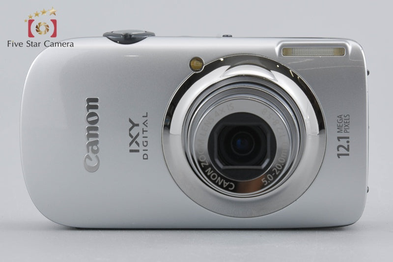 Canon IXY Digital 510 IS Silver 12.1 MP Digital Camera w/ Box