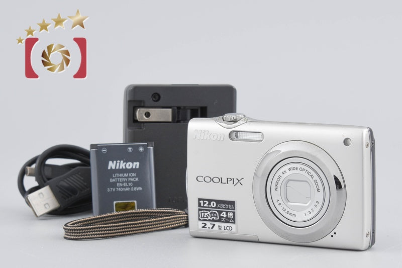 Nikon COOLPIX S3000 Pure Silver 12.0 MP Digital Camera