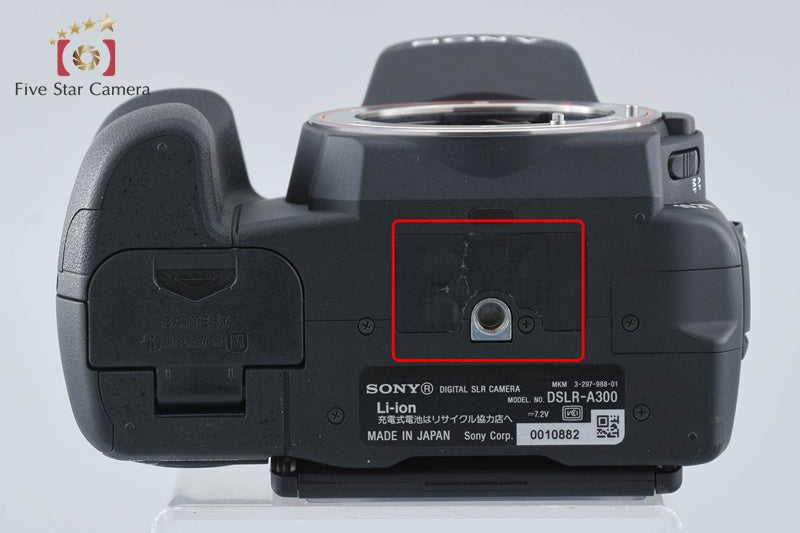 SONY Alpha α300 DSLR-A300 Digital SLR Camera Body [Japanese Language Only]