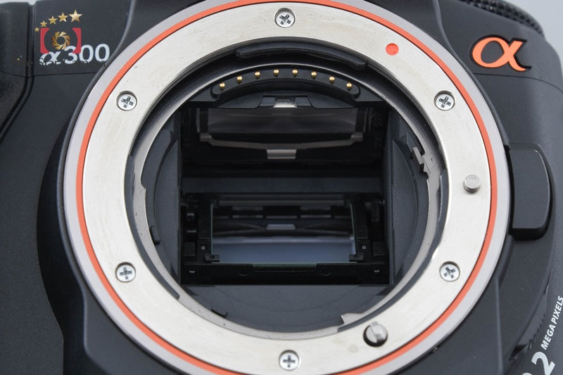 SONY Alpha α300 DSLR-A300 Digital SLR Camera Body [Japanese Language Only]