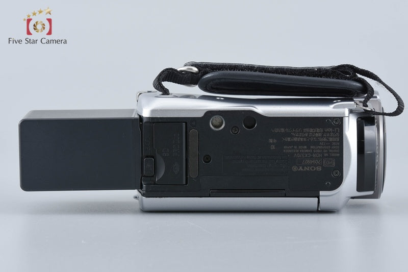 SONY HANDYCAM HDR-CX370V Silver Camcorder Japanese Only