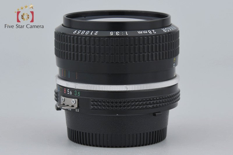 Nikon New NIKKOR 28mm f/3.5 Ai Converted Lens