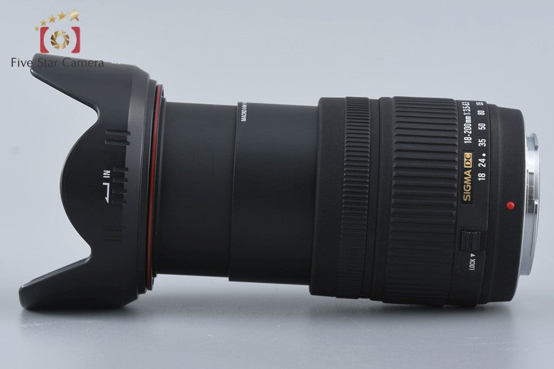 SIGMA 18-200mm f/3.5-6.3 DC for Sony / Minolta A Mount Lens