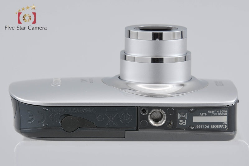 Canon IXY Digital 510 IS Silver 12.1 MP Digital Camera w/ Box