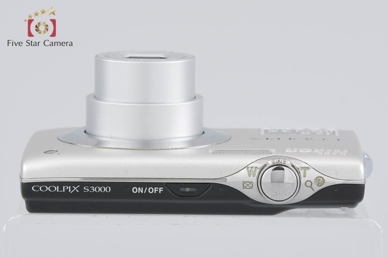 Nikon COOLPIX S3000 Pure Silver 12.0 MP Digital Camera