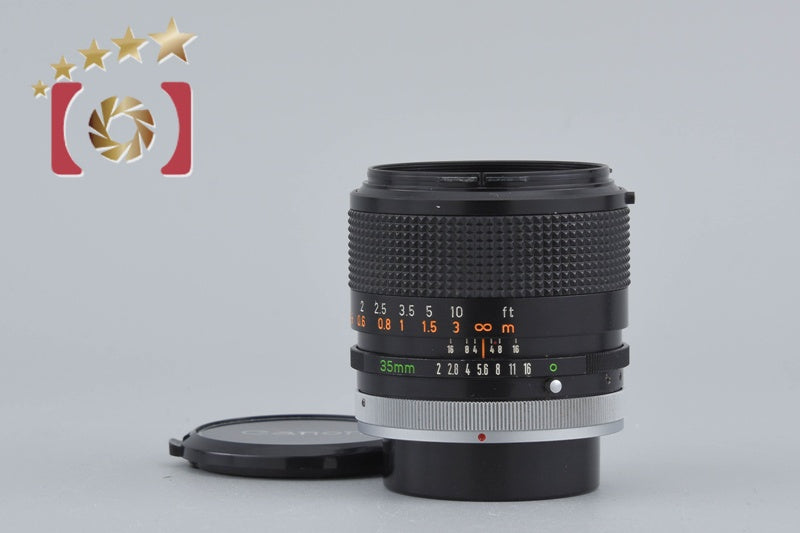 Canon FD 35mm f/2 S.S.C. Early Model