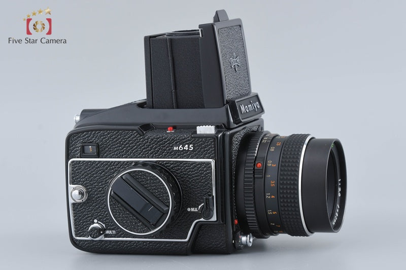 Mamiya M645 Medium Format Film Camera + SEKOR C 80mm f/2.8