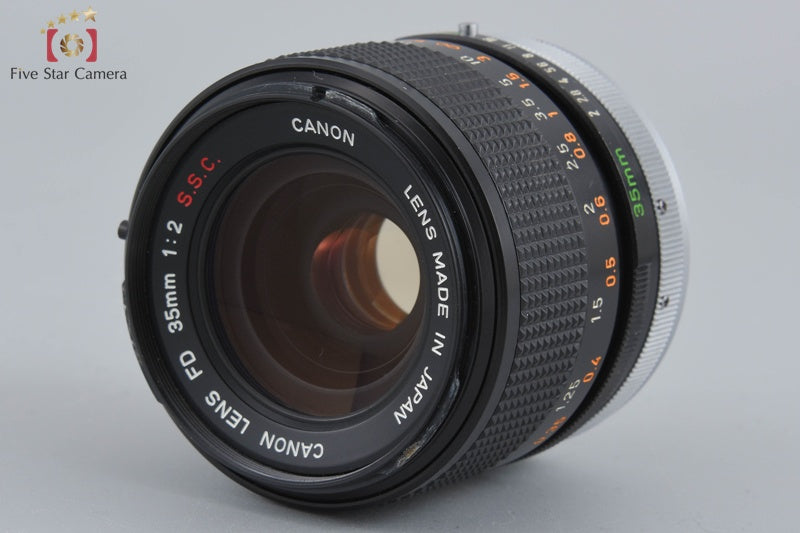 Canon FD 35mm f/2 S.S.C. Early Model