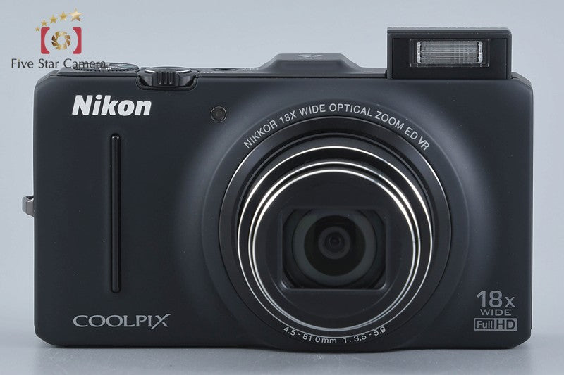 Nikon COOLPIX S9300 Noble Black 16.0 MP Digital Camera