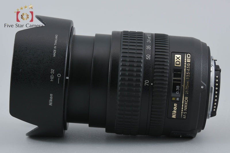 Nikon AF-S DX NIKKOR 18-70mm f/3.5-4.5 G ED