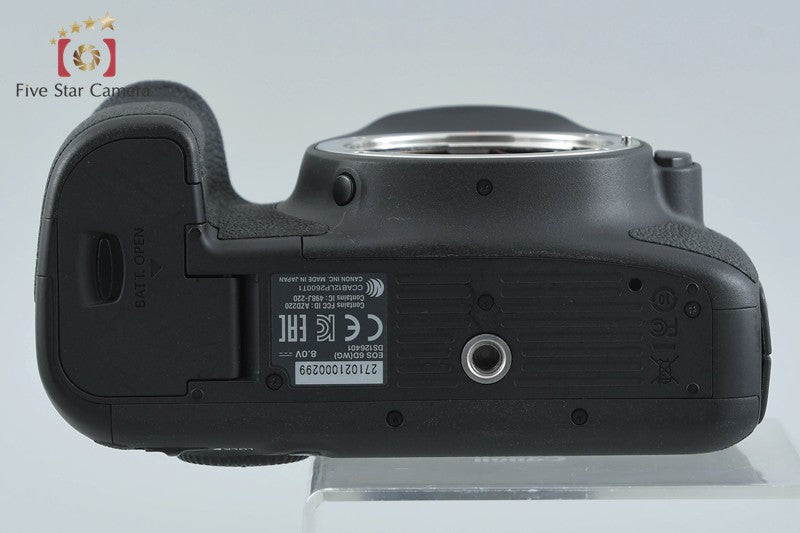 Canon EOS 6D 20.2 MP Full Frame Digital SLR Camera Body w/ Box