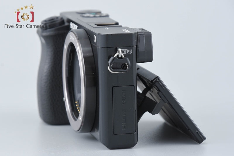 Sony Alpha α6000 ILCE-6000 Black Mirrorless camera [Japanese Language Only]