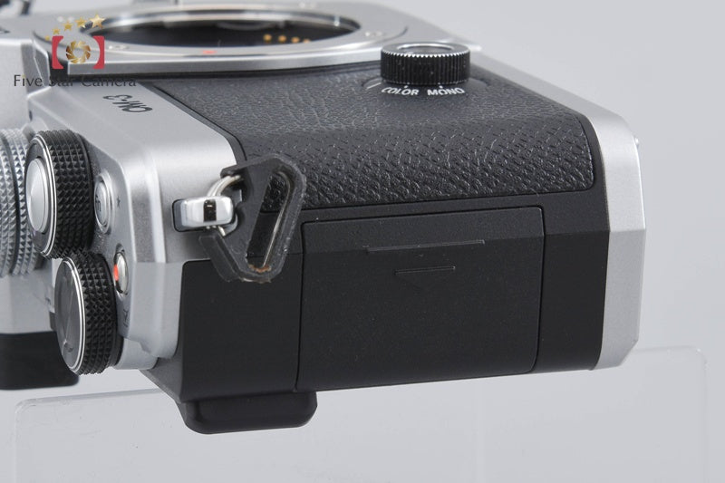 "Shutter Count 5,518" OM SYSTEM OM-3 Silver 20.4 MP Mirrorless Camera w/ Box