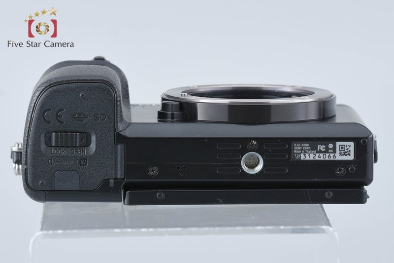 Sony Alpha α6000 ILCE-6000 Black Mirrorless camera [Japanese Language Only]