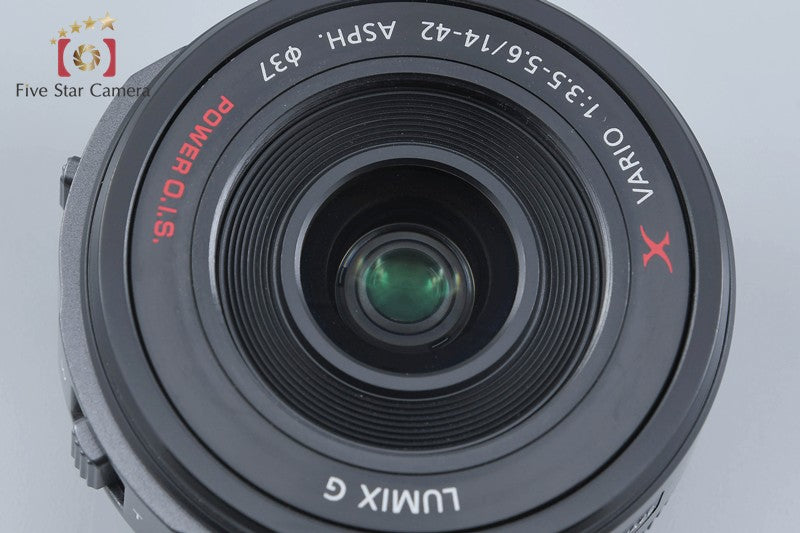 Panasonic LUMIX G X VARIO PZ 14-42mm f/3.5-5.6 ASPH. POWER O.I.S H-PS14042 Black