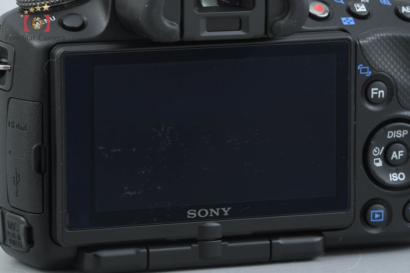 Sony Alpha α55 SLT-A55V 18-55 Lens Japanese Only