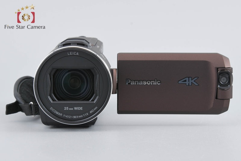 Panasonic HC-WX2M Brown Digital 4K Video Camera