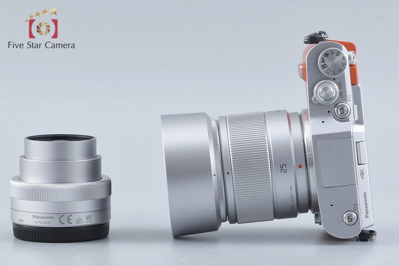 Panasonic LUMIX DC-GF10W Orange 12-32 25 Lenses [Japanese Language Only]