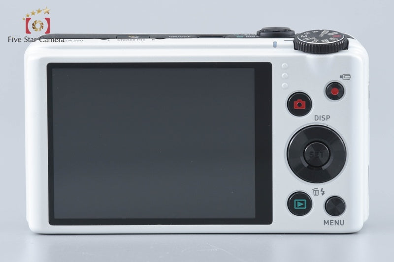 Casio HIGH SPEED EXILIM EX-ZR200 White 16.1 MP Digital Camera