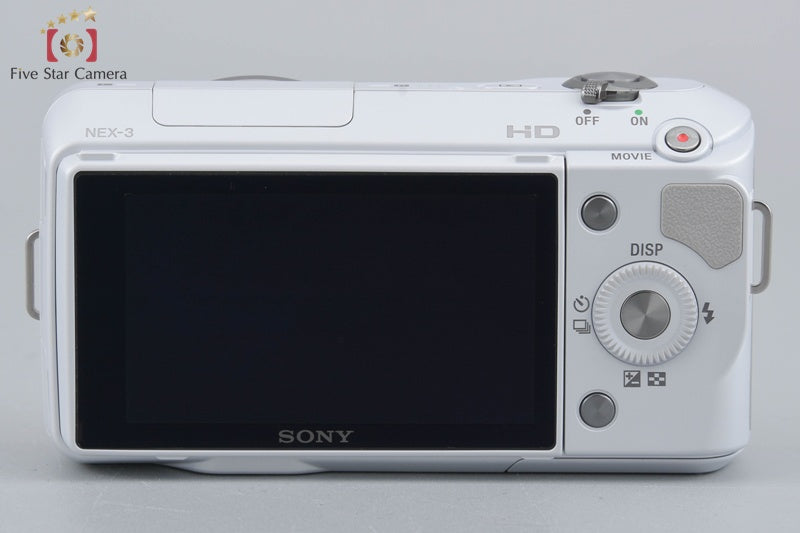 Sony Alpha NEX-3 16.1 MP White 18-55 Lens [Japanese Language Only]