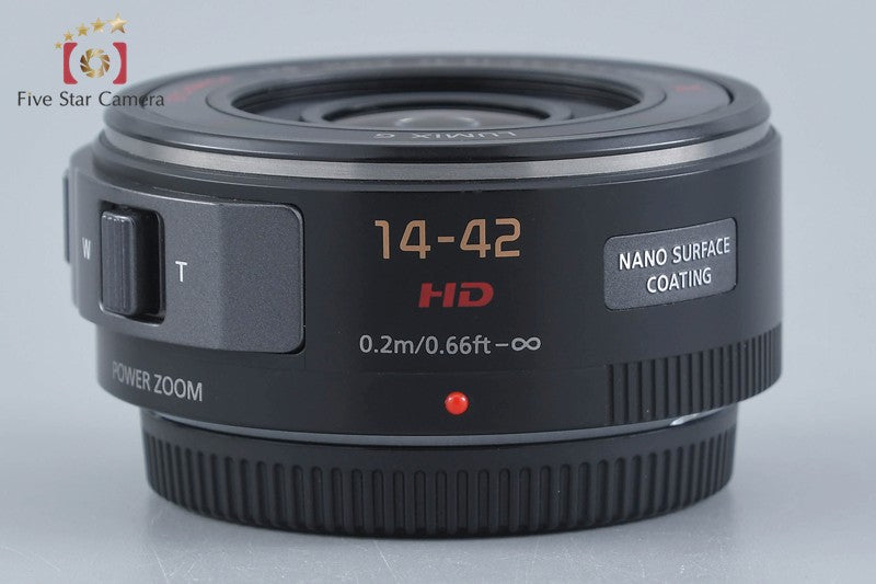Panasonic LUMIX G X VARIO PZ 14-42mm f/3.5-5.6 ASPH. POWER O.I.S H-PS14042 Black