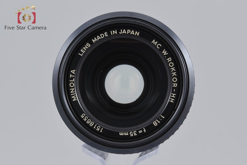MINOLTA MC W.ROKKOR-HH 35mm f/1.8