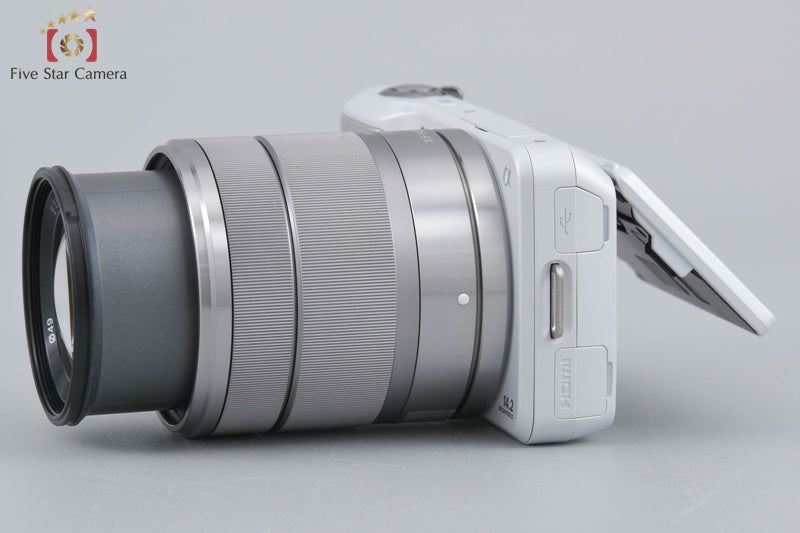 Sony Alpha NEX-3 16.1 MP White 18-55 Lens [Japanese Language Only]