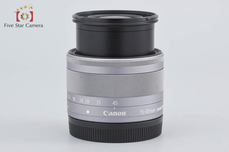Canon EF-M 15-45mm f/3.5-6.3 IS STM Silver