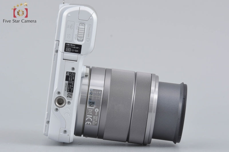 Sony Alpha NEX-3 16.1 MP White 18-55 Lens [Japanese Language Only]