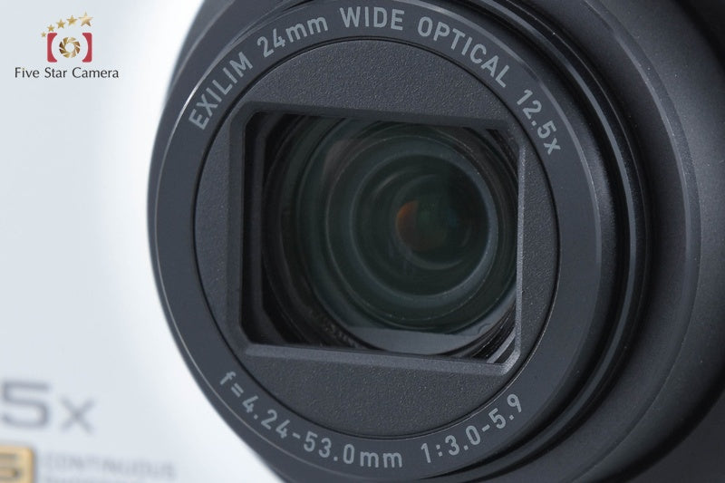 Casio HIGH SPEED EXILIM EX-ZR200 White 16.1 MP Digital Camera