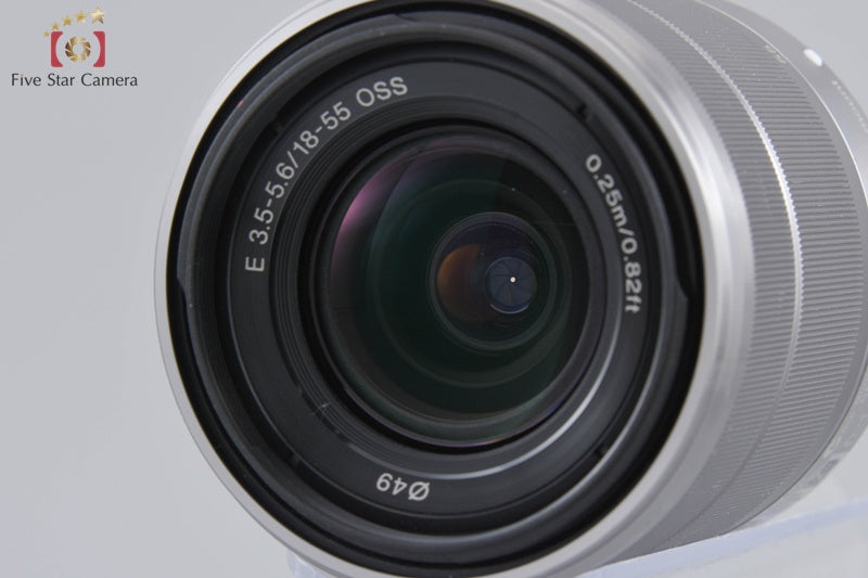 Sony Alpha NEX-3 16.1 MP White 18-55 Lens [Japanese Language Only]