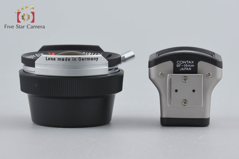 CONTAX Carl Zeiss Hologon 16mm f/8 T* + GF-16 Viewfinder