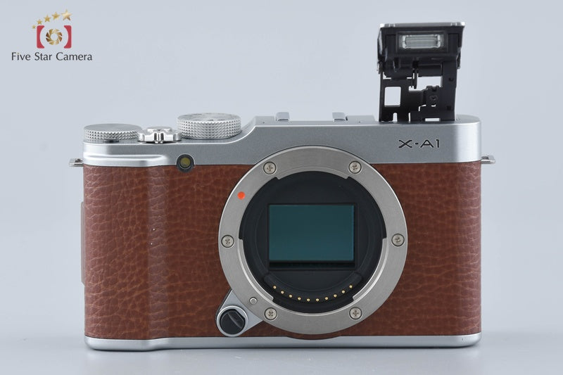 Fujifilm X-A1 Brown 16.3 MP Digital Camera 16-50mm Lens