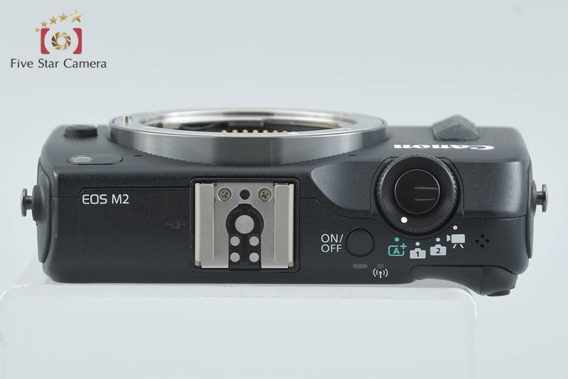 Canon EOS M2 Black 18.0 MP Digital Mirrorless Camera Body